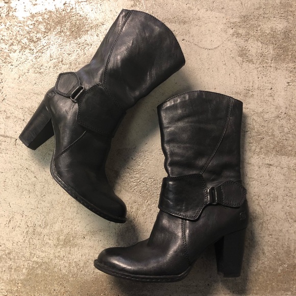 born heeled boots